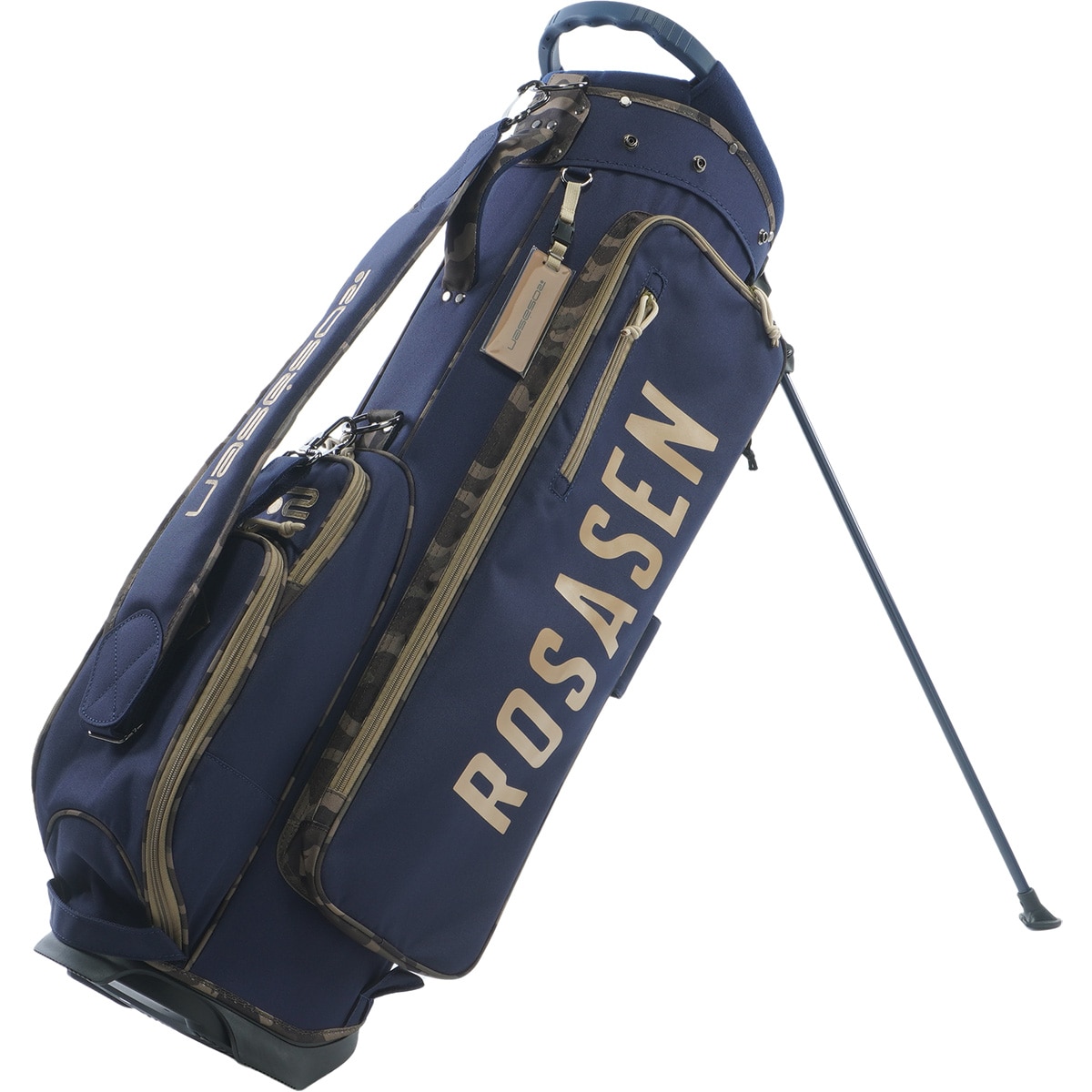 ◆美品◆ ROSASEN ロサーセン キュロット S ゴルフ ボタニカル ミニ 口コミ・評価｜オックス 軽量スタンドキャディバッグ（【男性