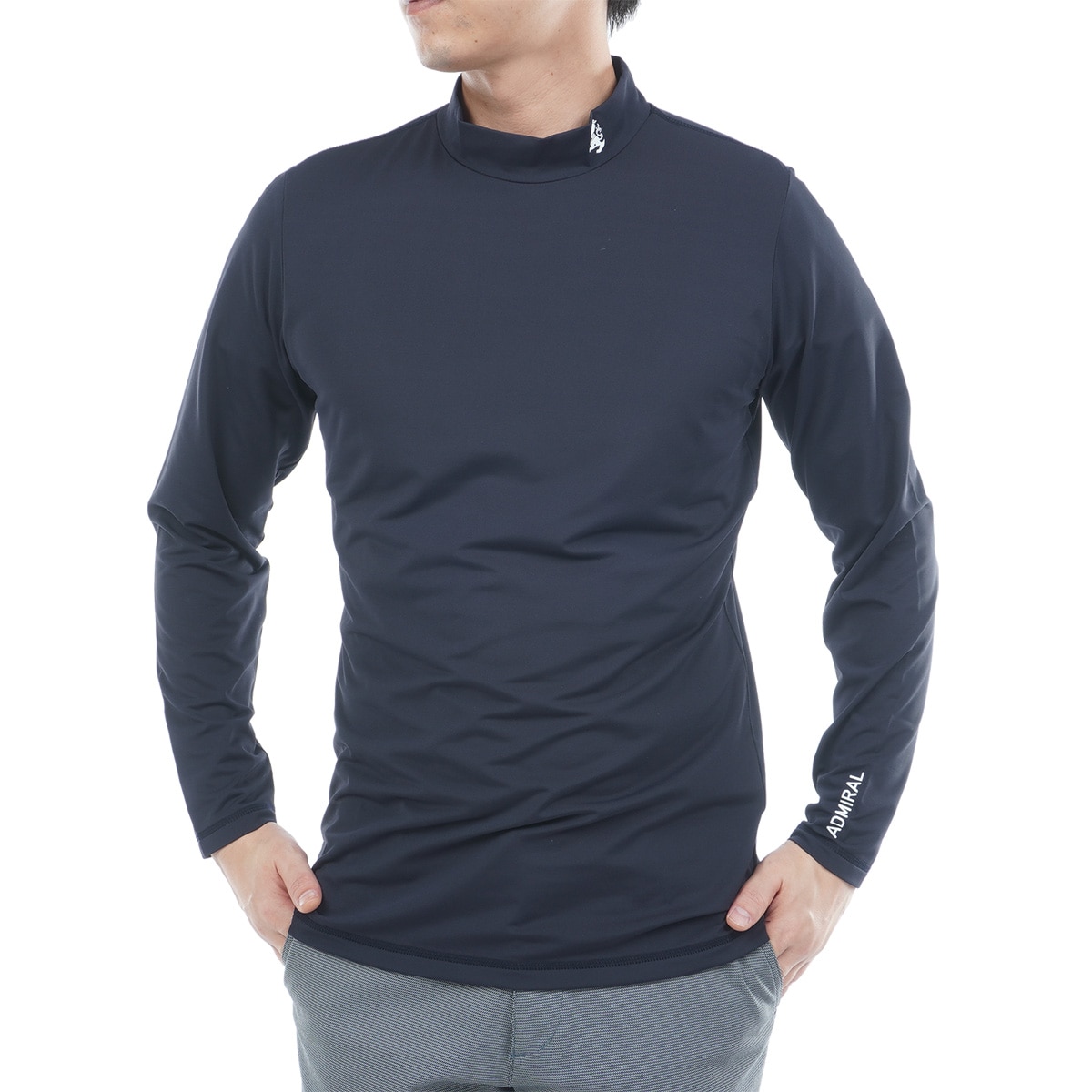 アドミラル　メンズ　モックネックインナーM 2枚セット アドミラル メンズ モックネックインナーM 2枚セット