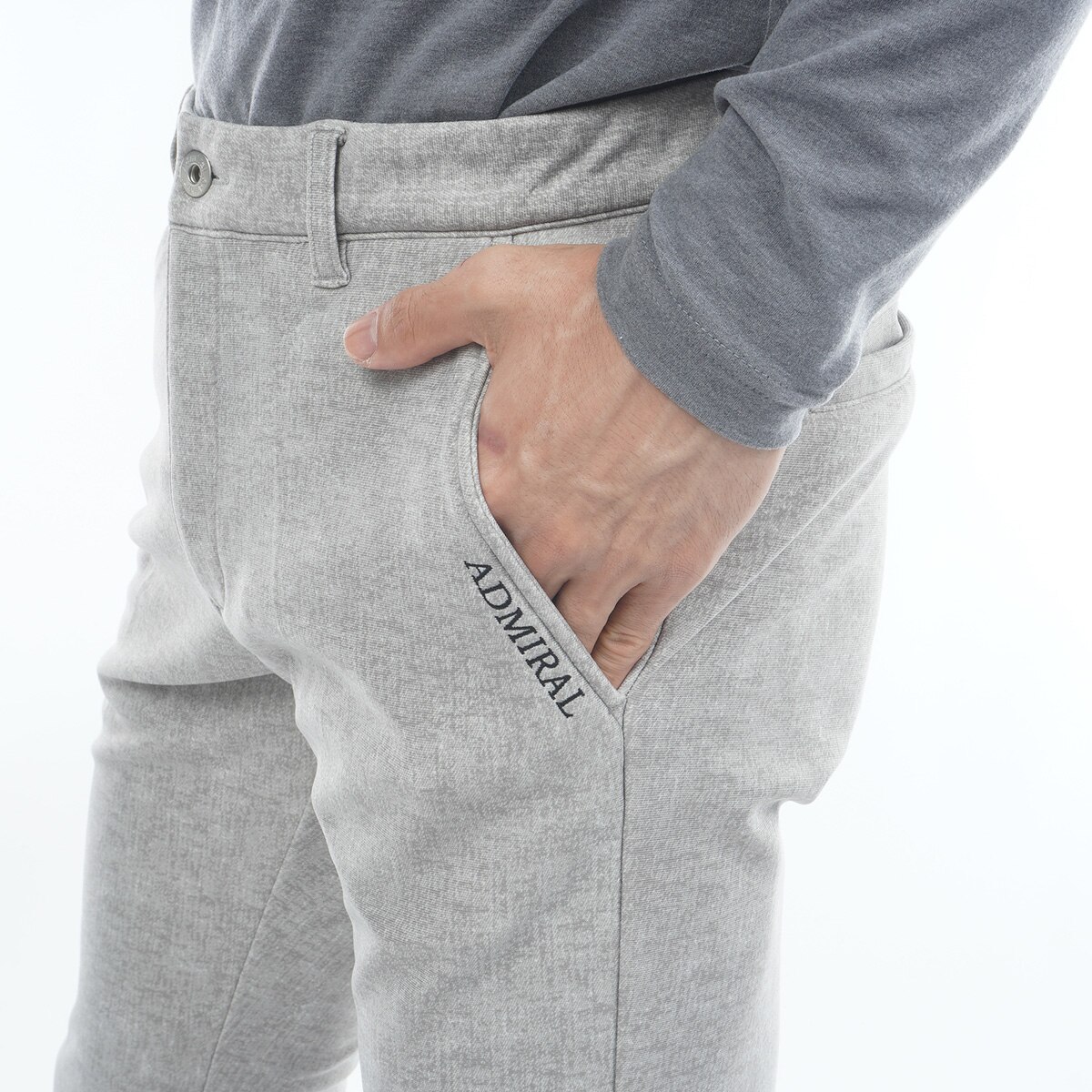 ストレッチ ハイテンション 裏起毛テーパードパンツ(ロングパンツ