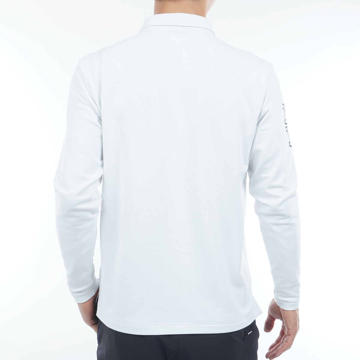 速ポカ 裏起毛 ストレッチ 長袖フラッグポロシャツ(長袖シャツ