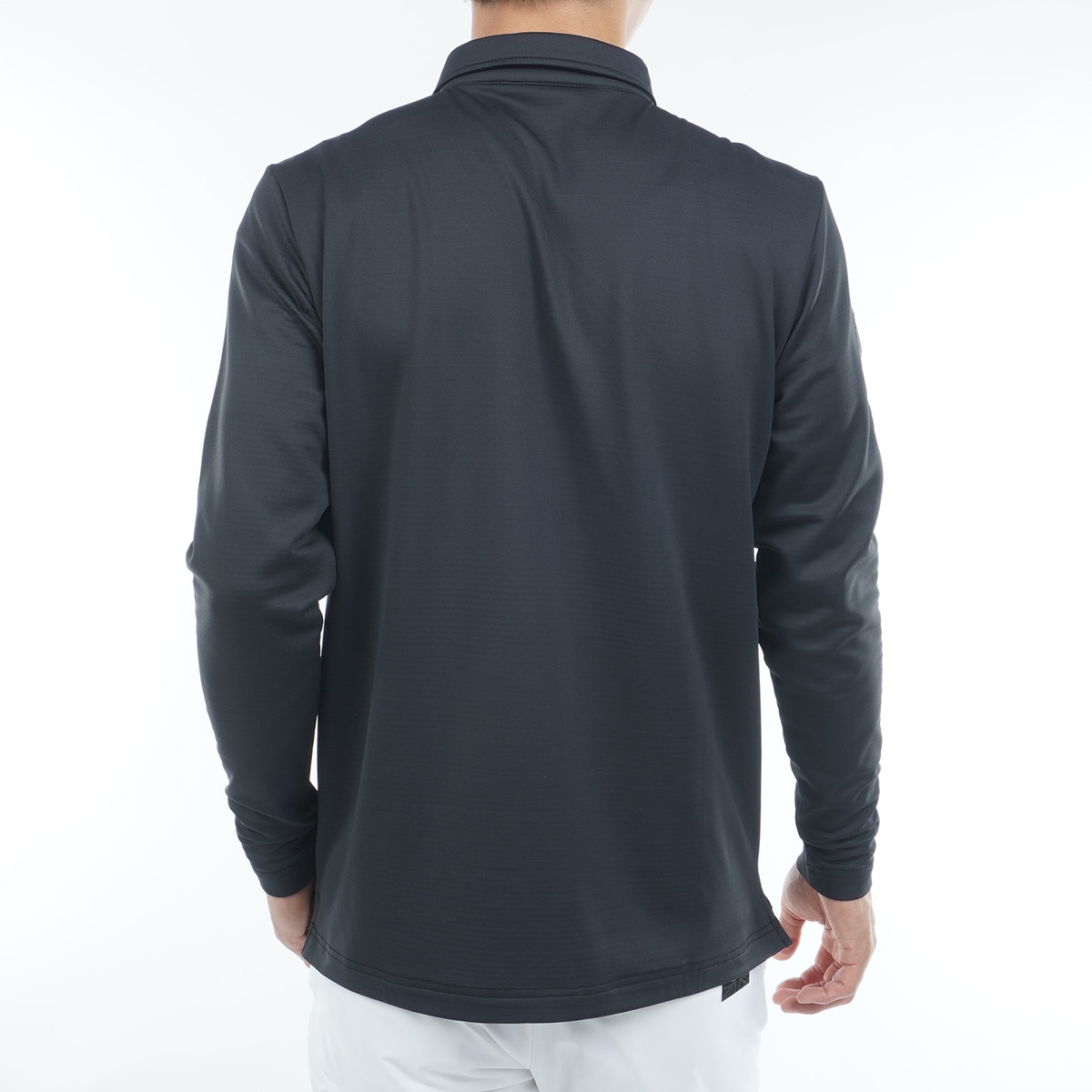 速ポカ 裏起毛 ストレッチ 長袖フラッグポロシャツ(長袖シャツ