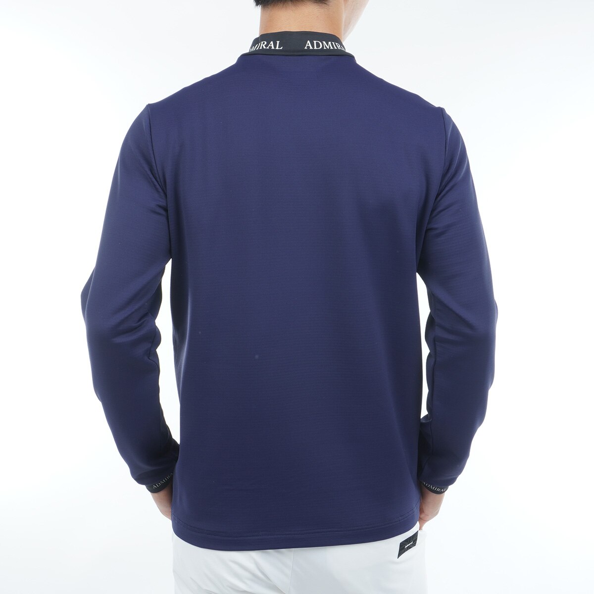 速ポカ 裏起毛 ストレッチ モックネック長袖シャツ(長袖シャツ