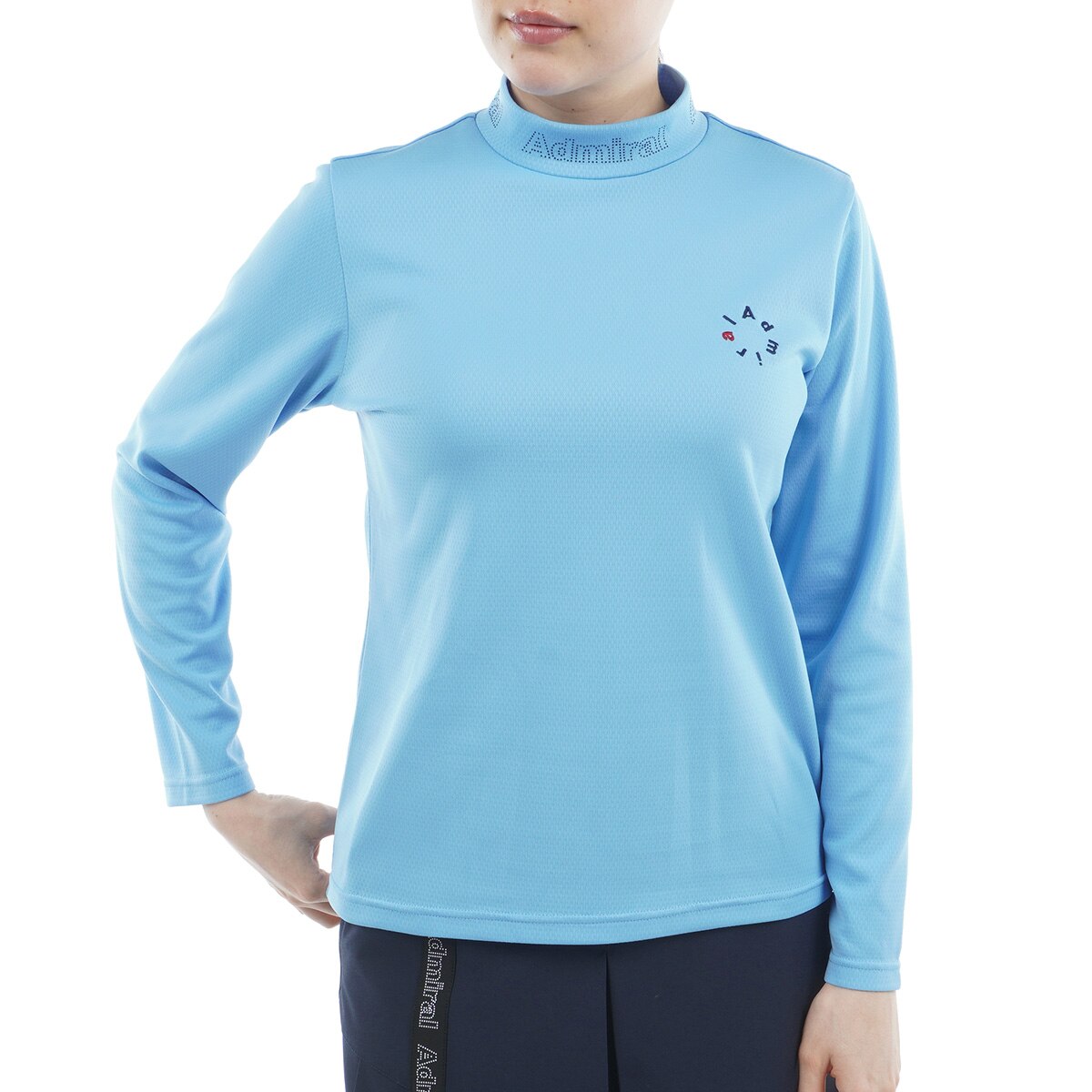 カラタッチ 長袖モックネックシャツ レディス(長袖シャツ・ポロシャツ