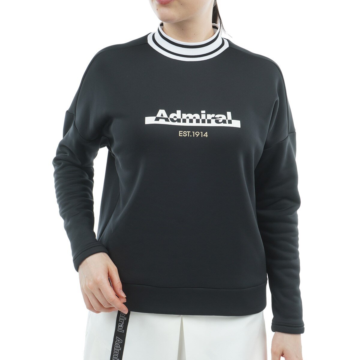 裏起毛 カルイシ 軽量モックネックスウェット レディス(中間着