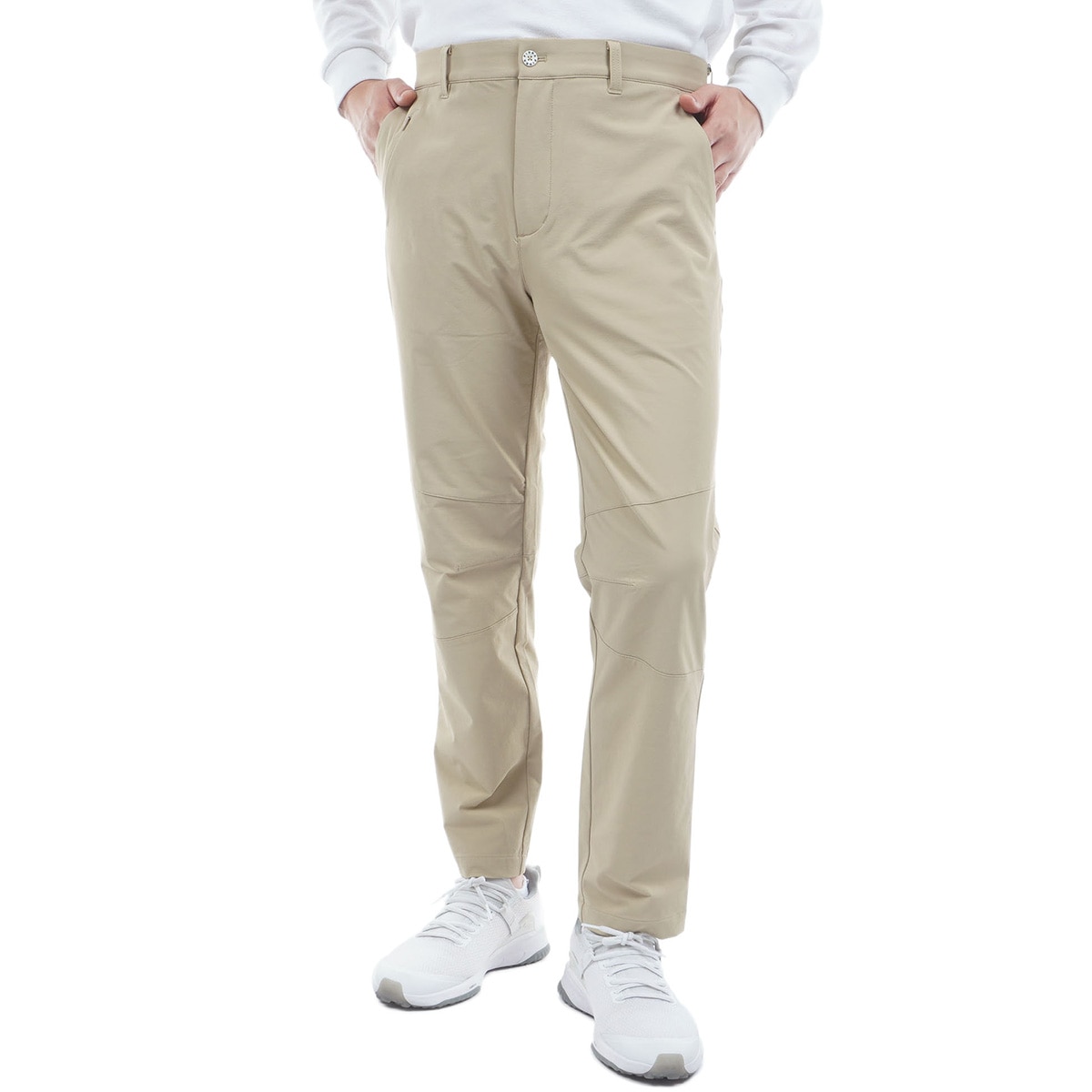 FIDRA ストライプ ベージュ パンツ XL 口コミ・評価｜ストレッチ 裏起毛 ハイテンション パンツ（ロング