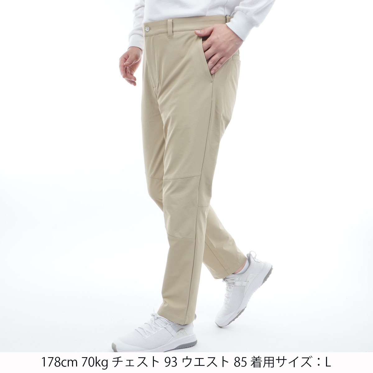 フィドラ(FIDRA)ゴルフウェア 裏起毛 ハイテンションパンツ FD5UTD04 NVY(Men’s) ストレッチ 裏起毛 ハイテンション パンツ(ロングパンツ)|FIDRA