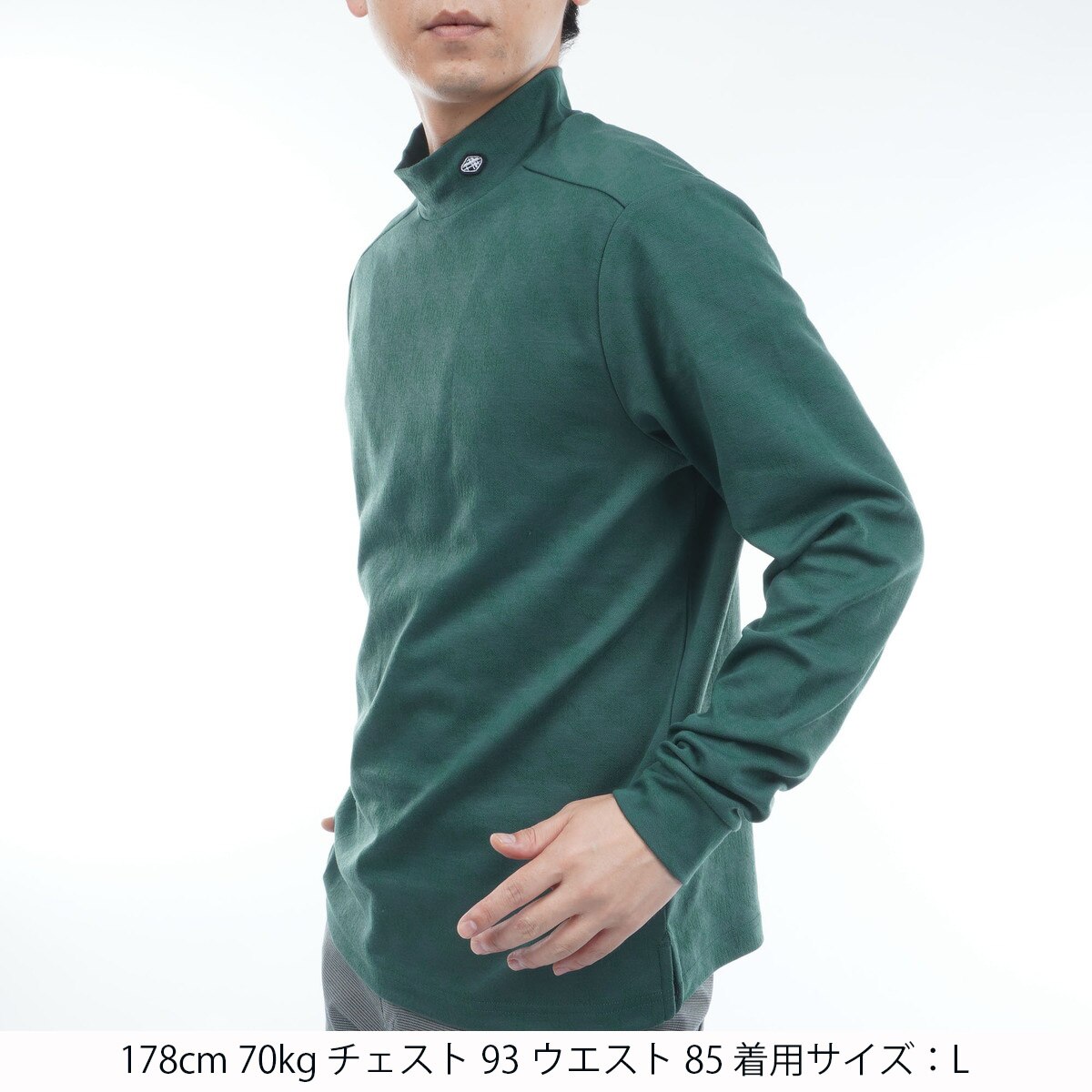 ストレッチ モックネック長袖シャツ(長袖シャツ・ポロシャツ)|FIDRA