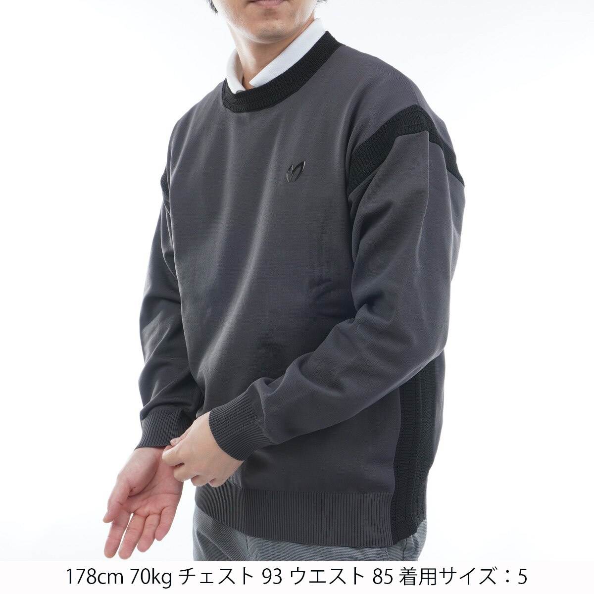 丸首プルオーバーセーター(中間着(セーター、トレーナー))|MASTER