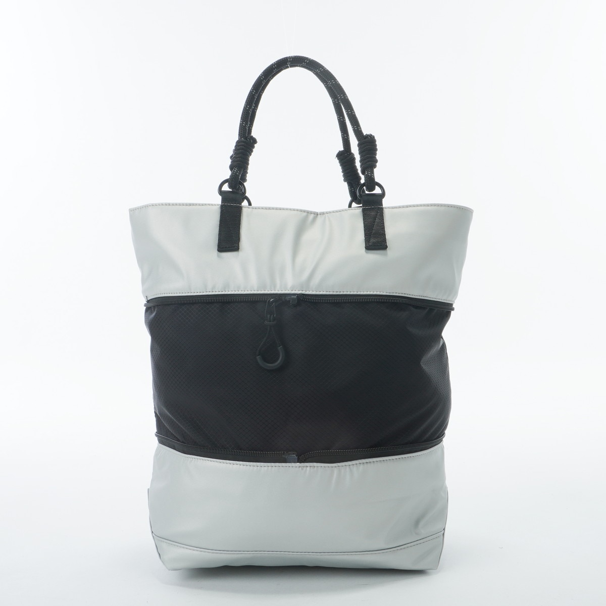 マスターバニーエディション カートバッグ ハンドバッグ ゴルフ シルバー ロープハンドルカートバッグ(ラウンドバッグ)|MASTER BUNNY