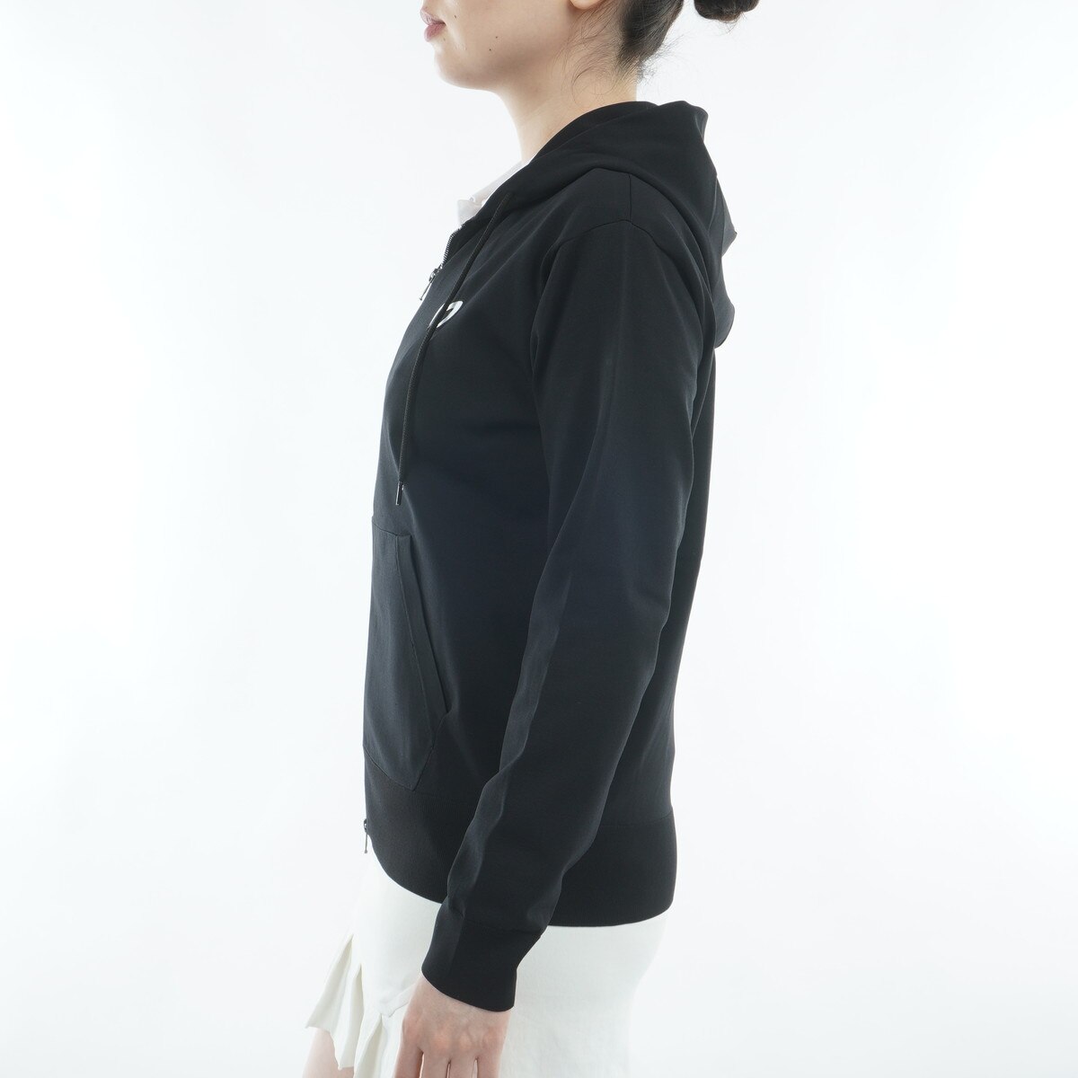 新品　マスターバニー　ニットジップパーカー　レディース　サイズ1 前開きニットジップパーカー レディス(中間着(セーター、トレーナー