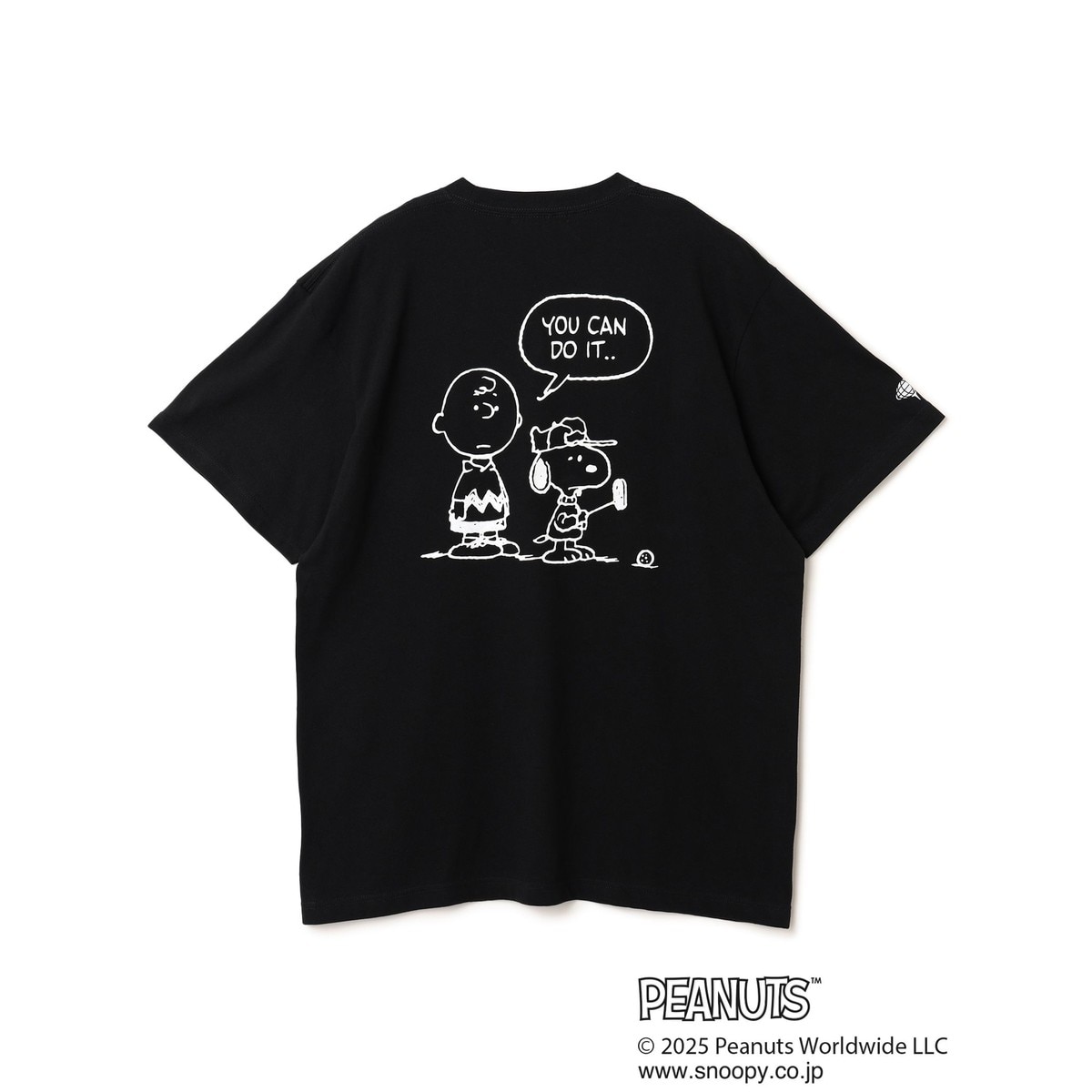 PEANUTS スヌーピー バックプリント Tシャツ(半袖シャツ・ポロシャツ