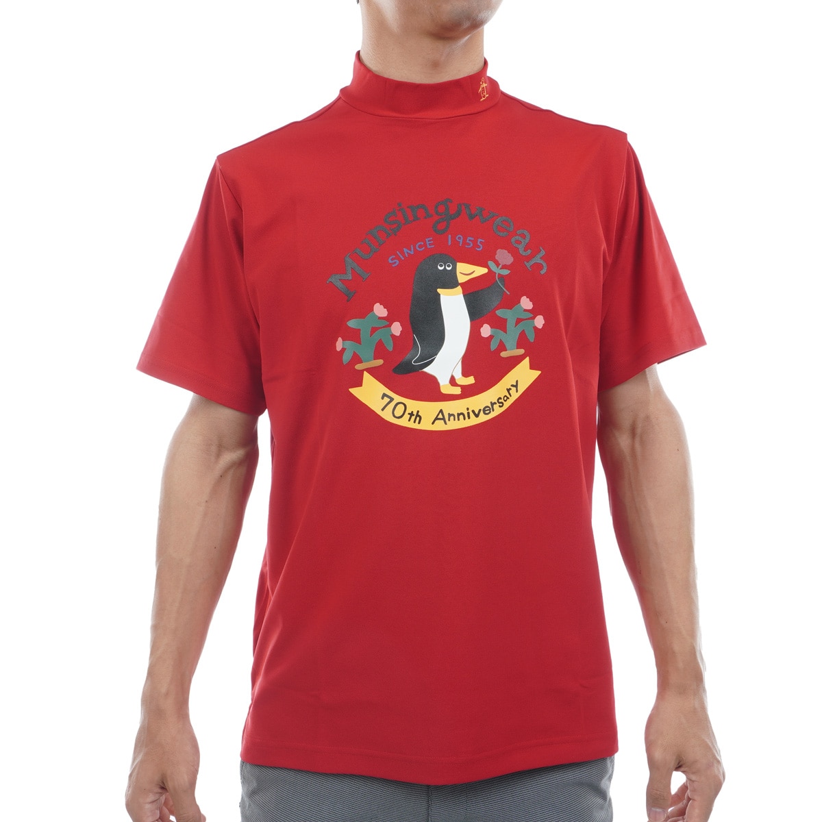 【未開封】MONOCHROME 半袖モックネックシャツ 半袖モックネックシャツ — MONOCHROME