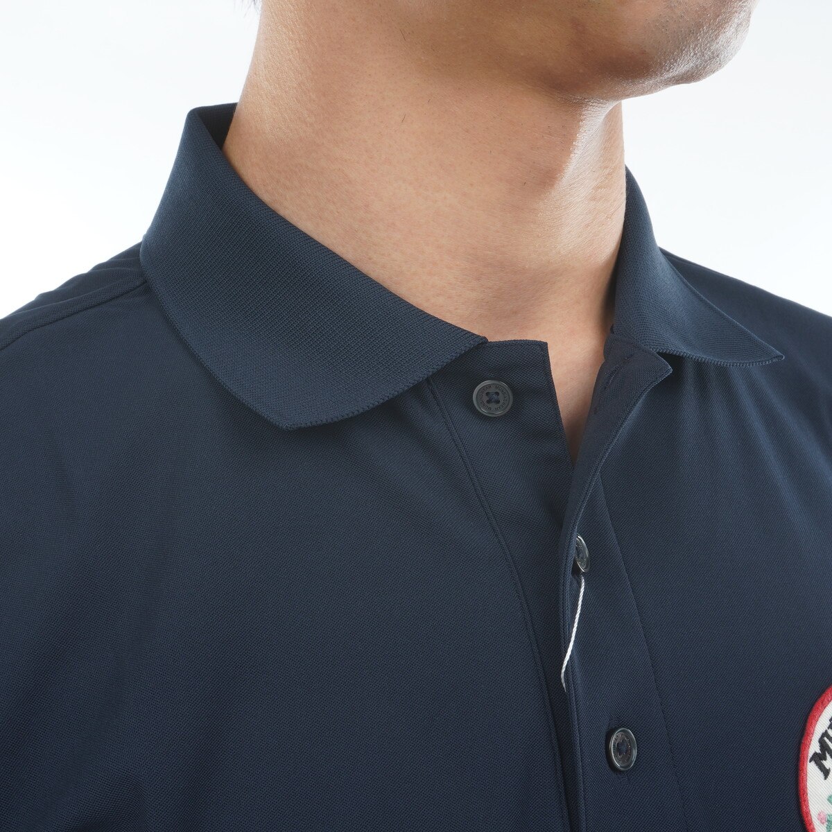 Sunscreen NIR 70周年記念限定 ストレッチ ワッペン半袖ポロシャツ