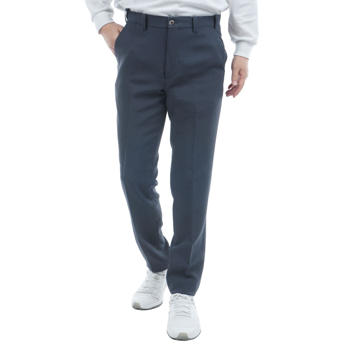 千鳥チェック柄ウエストストレッチパンツ(ロングパンツ)|Munsingwear