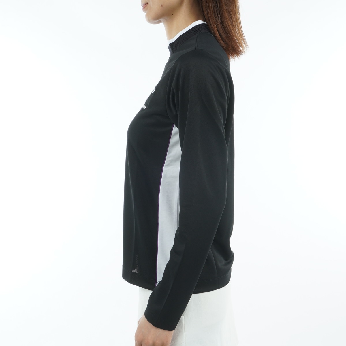 Sunscreen NIR キシリトールプリントロゴグラフィック モックネック