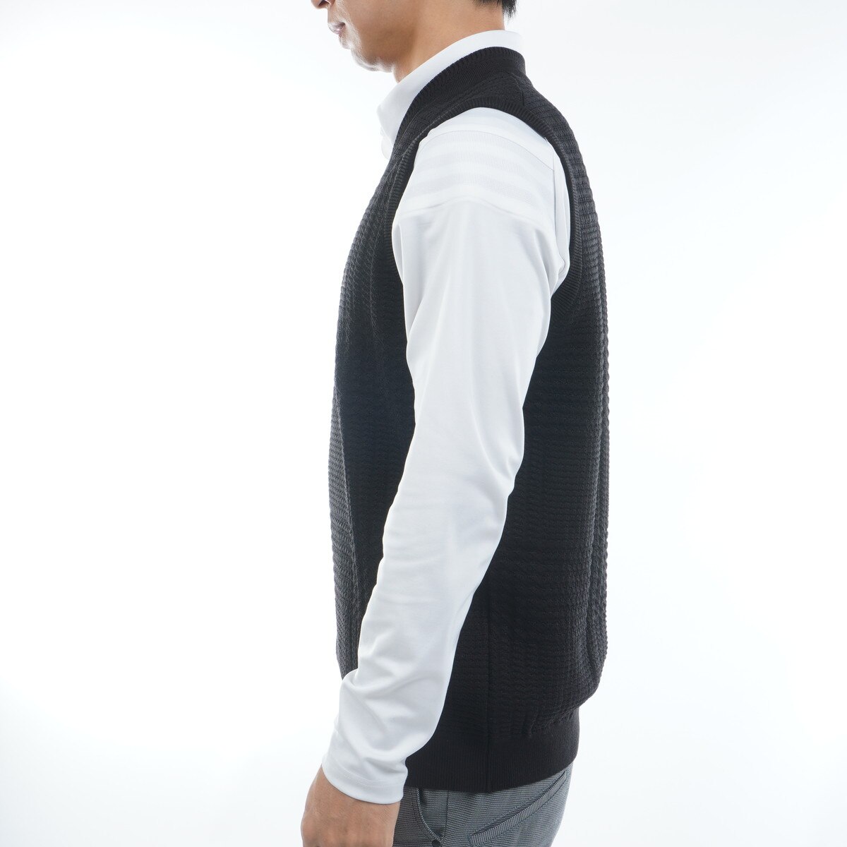 グレンチェックVネックニットベスト(ベスト)|Munsingwear(マンシング