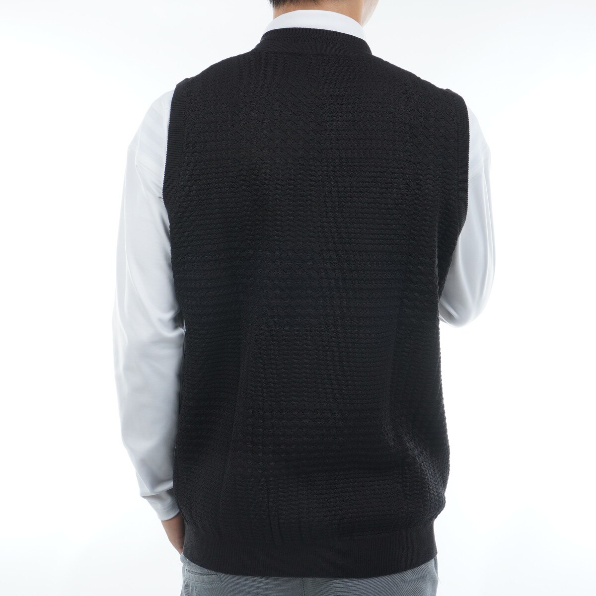 グレンチェックVネックニットベスト(ベスト)|Munsingwear(マンシング