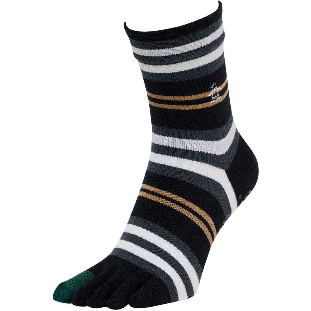 5本指 マルチボーダー ミドルソックス レディス(靴下)|Munsingwear