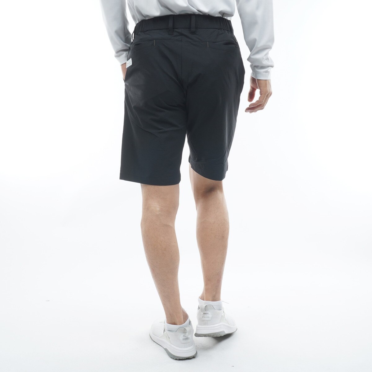 コブラ プーマゴルフ ショート ハーフ パンツ ブラック サイズ82 ストレッチ ナイロンショートパンツ(ハーフパンツ)|Le coq sportif