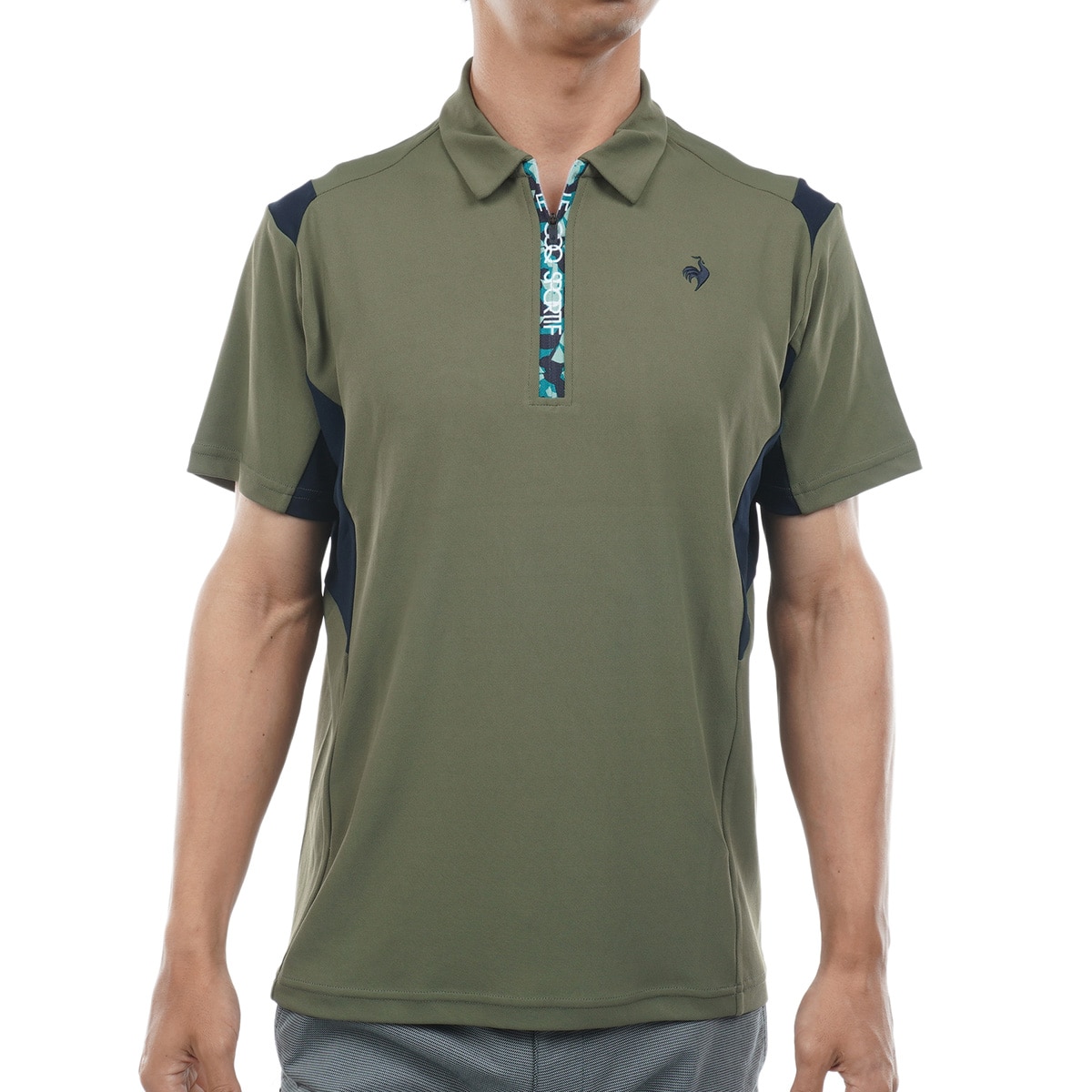 25新作 ジーフォア ゴルフ メンズ ポロシャツハーフジップシャツ 半袖 25新作 ジーフォア ゴルフ メンズ ポロシャツハーフジップシャツ 半袖