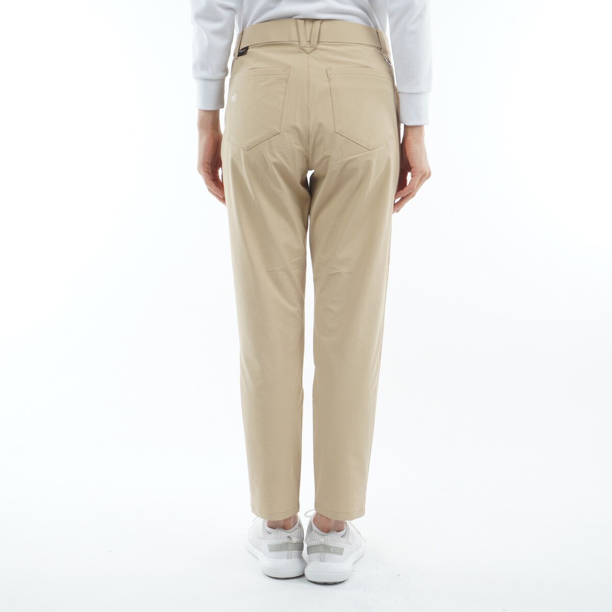 ストレッチ ツータック入り9分丈パンツ レディス(ロングパンツ)|Le coq