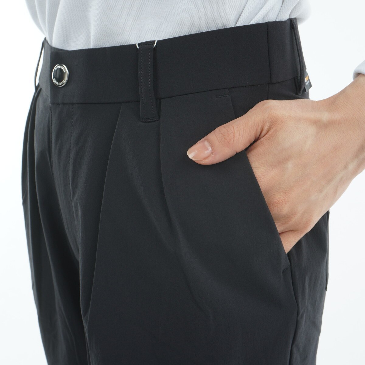 ストレッチ ツータック入り9分丈パンツ レディス(ロングパンツ)|Le coq