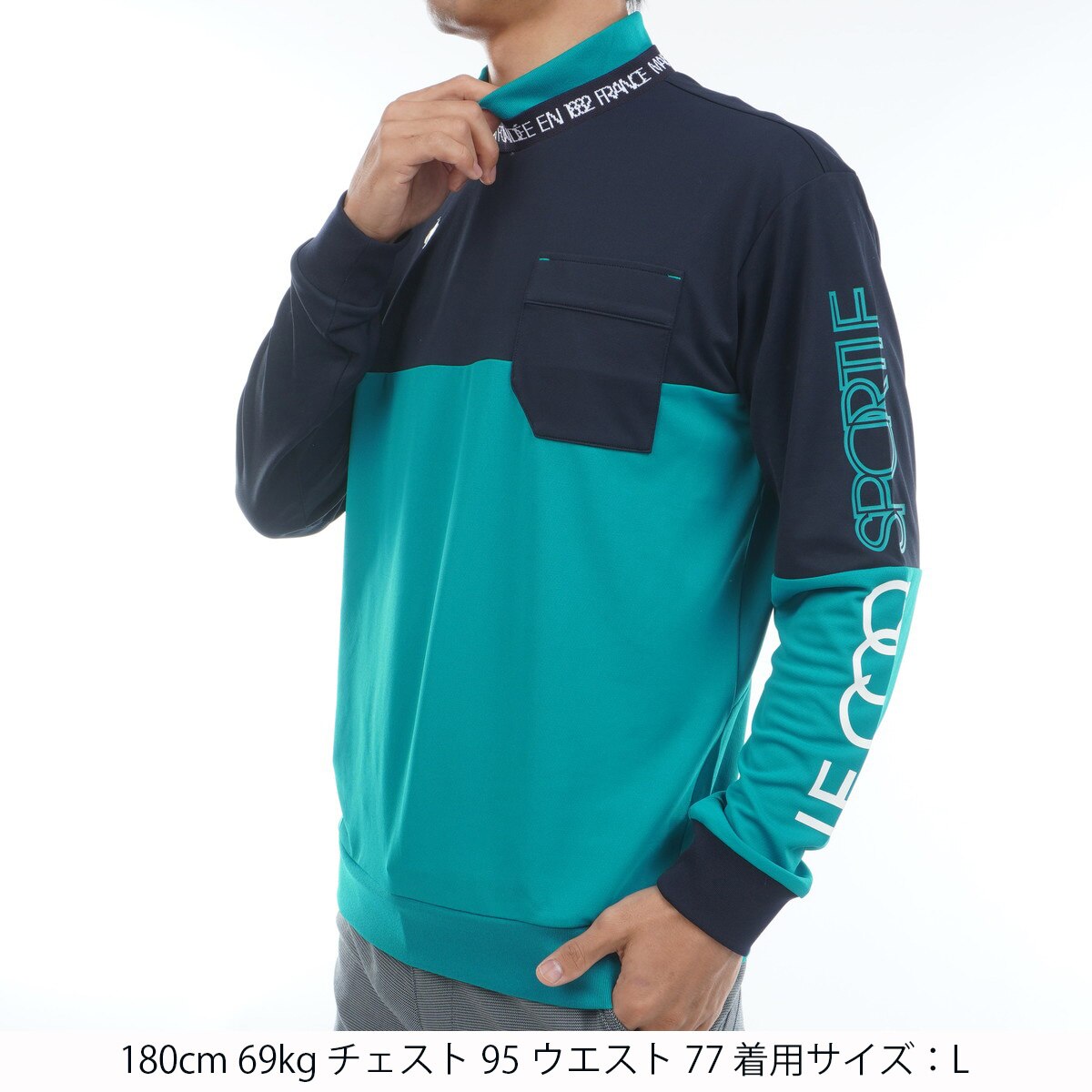 ストレッチ 襟ディタッチャブル2WAY長袖シャツ(長袖シャツ・ポロシャツ