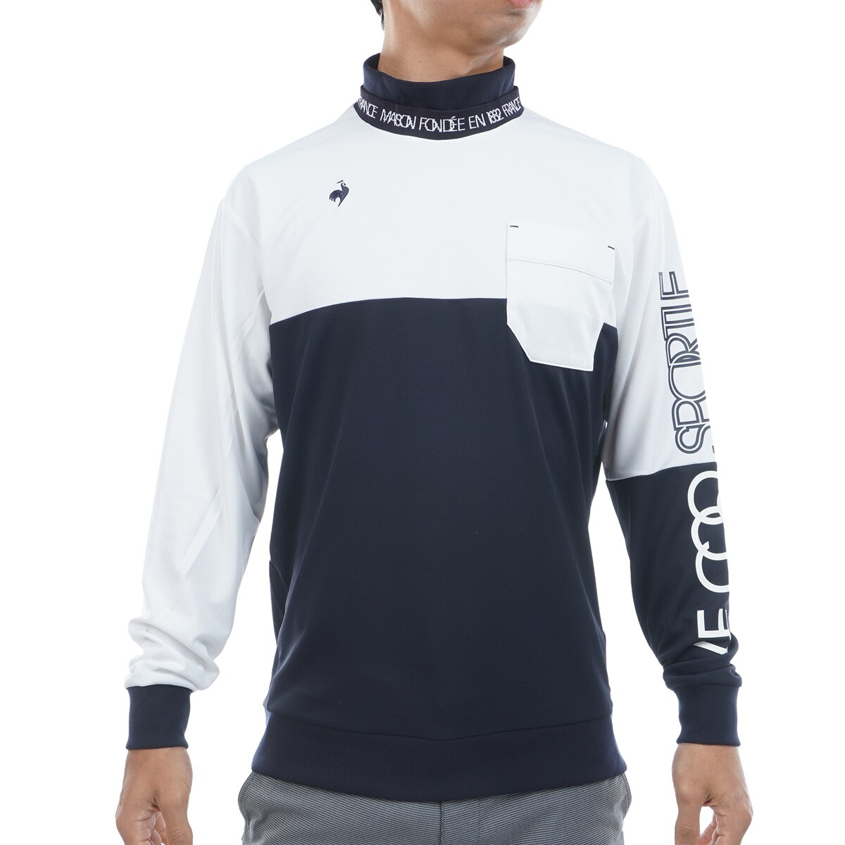 ストレッチ 襟ディタッチャブル2WAY長袖シャツ(長袖シャツ・ポロシャツ