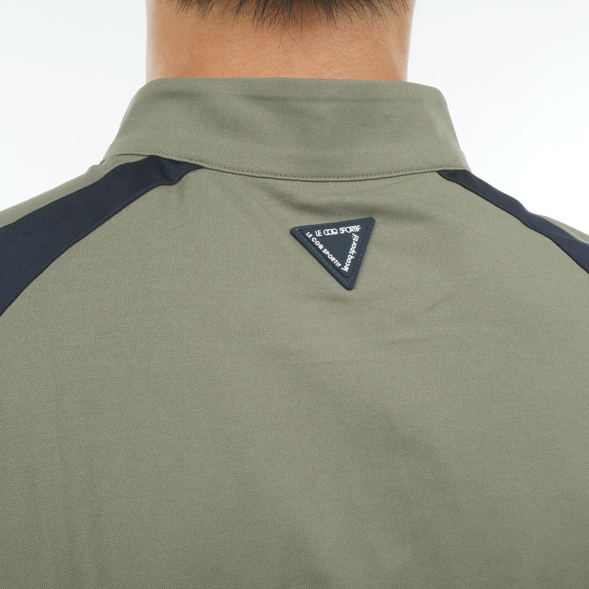 【新品】CPG GOLF／ ハーフジップ ストレッチ 長袖 ポロシャツ ストレッチ スポーティハーフジップ長袖シャツ(長袖シャツ・ポロシャツ