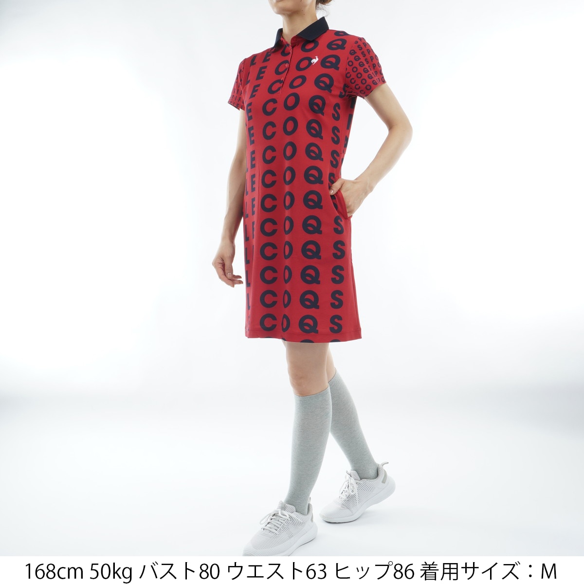 ストレッチ 総柄ワンピース レディス(ワンピース)|Le coq sportif GOLF