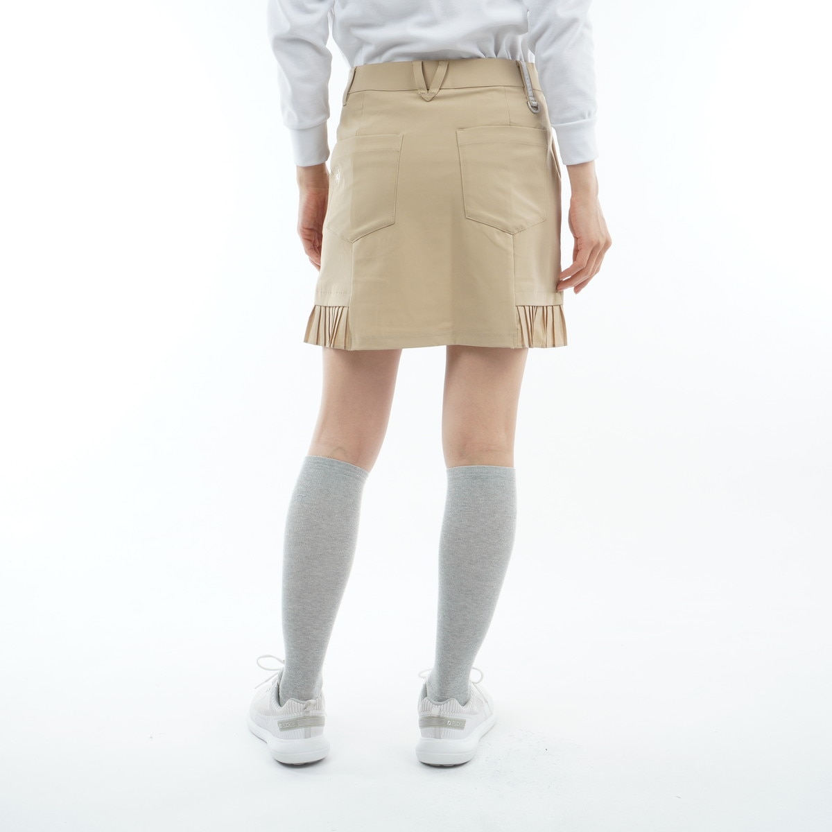 ストレッチ 裾プリーツスカート レディス(スカート)|Le coq sportif