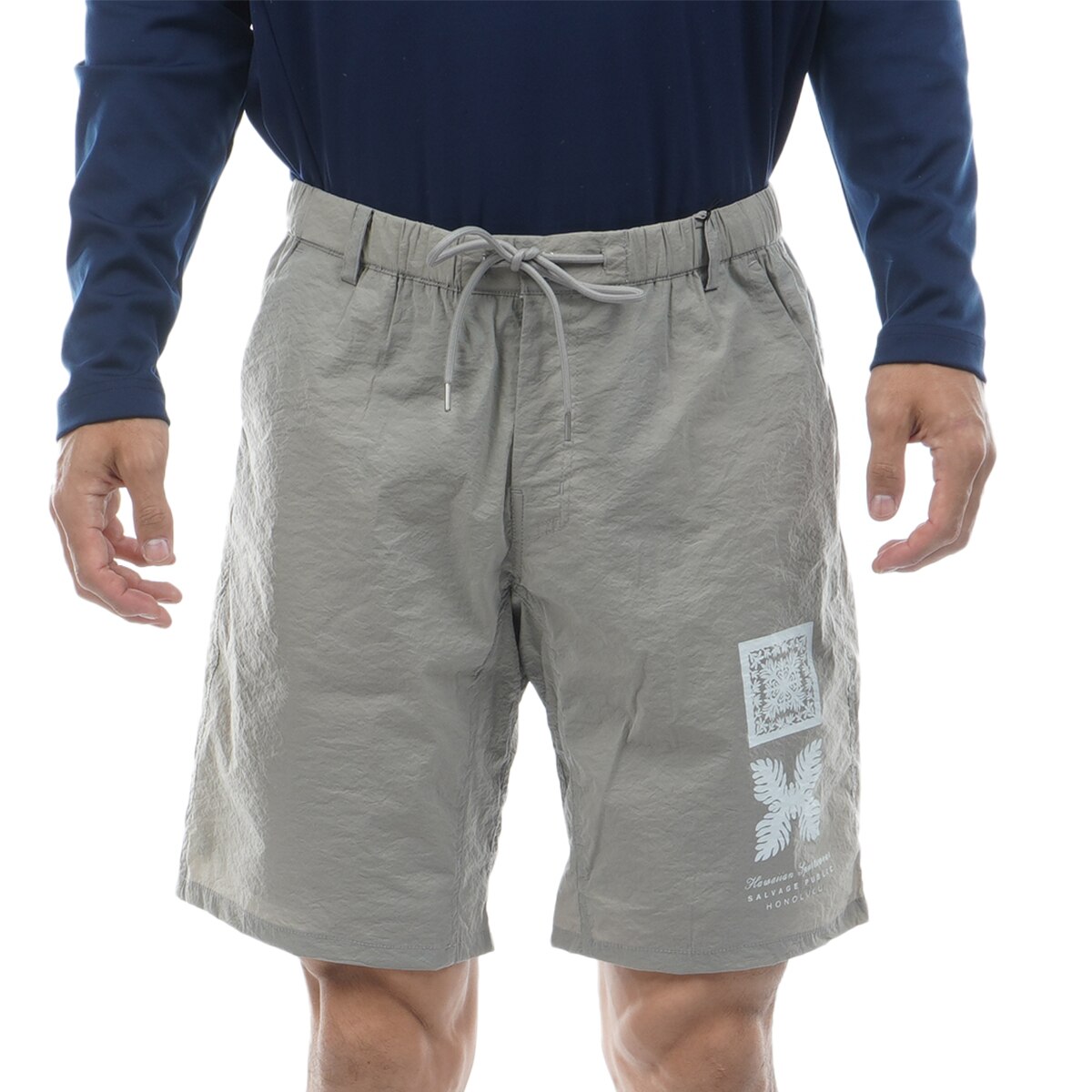 サルベージパブリックコレパ　ハーフパンツ　サイズL 新品未使用 SALVAGE PUBLIC KOLEPA［サルベージパブリックコレパ］Makani Shorts