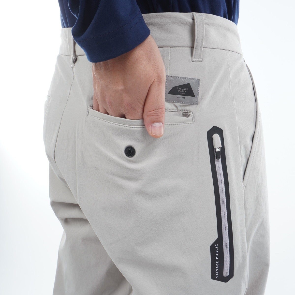 ストレッチ ワンタック マカニトラウザーズパンツ(ロングパンツ