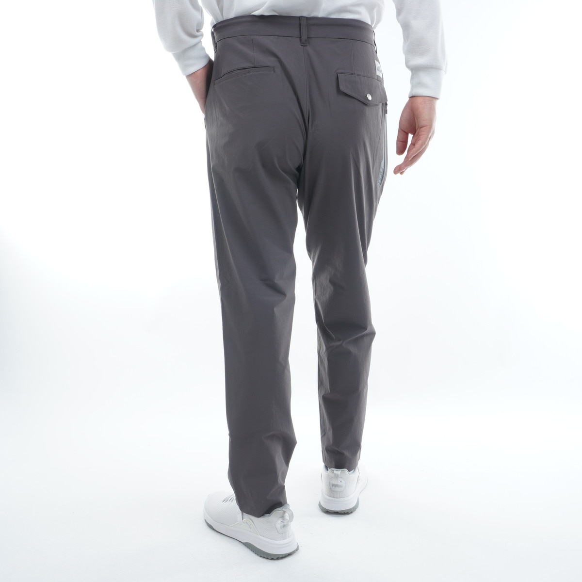 ストレッチ ワンタック マカニトラウザーズパンツ(ロングパンツ