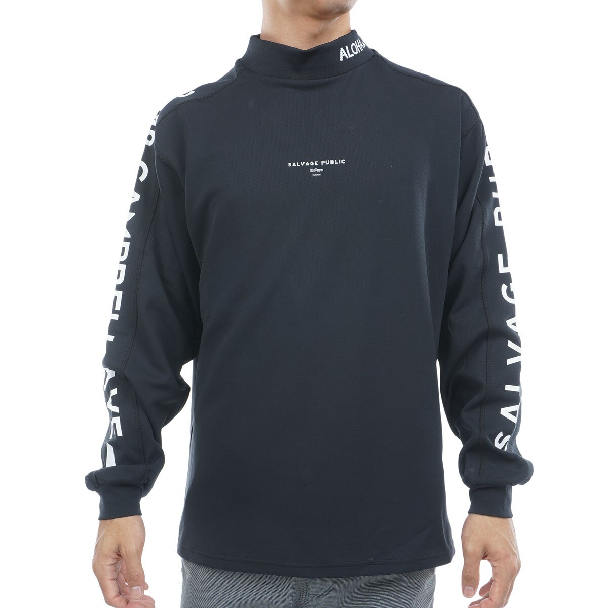 CAMPBELL AVE アラパイナモックネック長袖シャツ(長袖シャツ