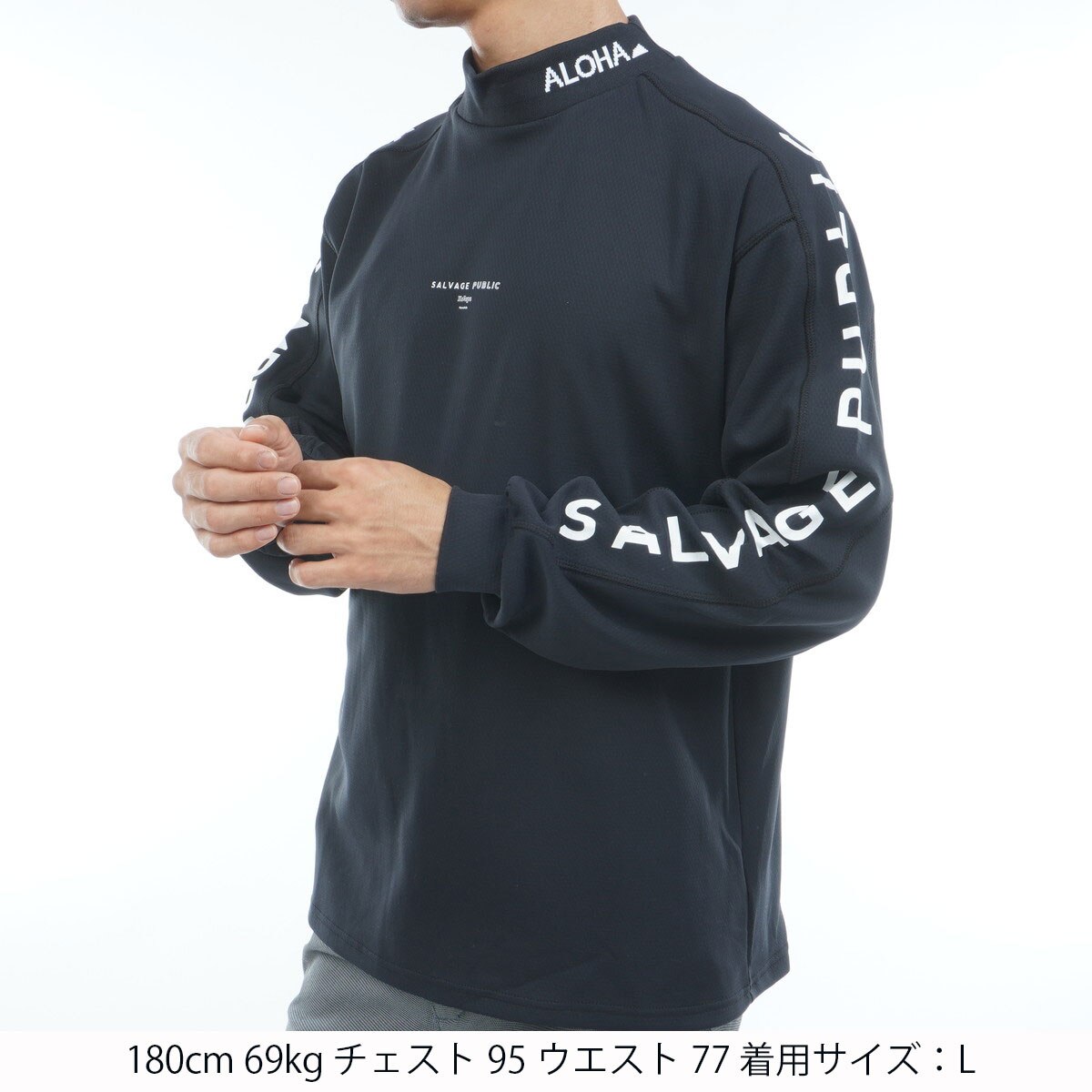 CAMPBELL AVE アラパイナモックネック長袖シャツ(長袖シャツ