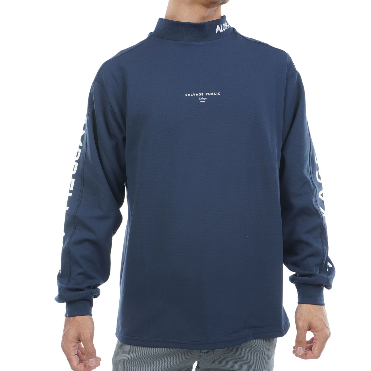 CAMPBELL AVE アラパイナモックネック長袖シャツ(長袖シャツ