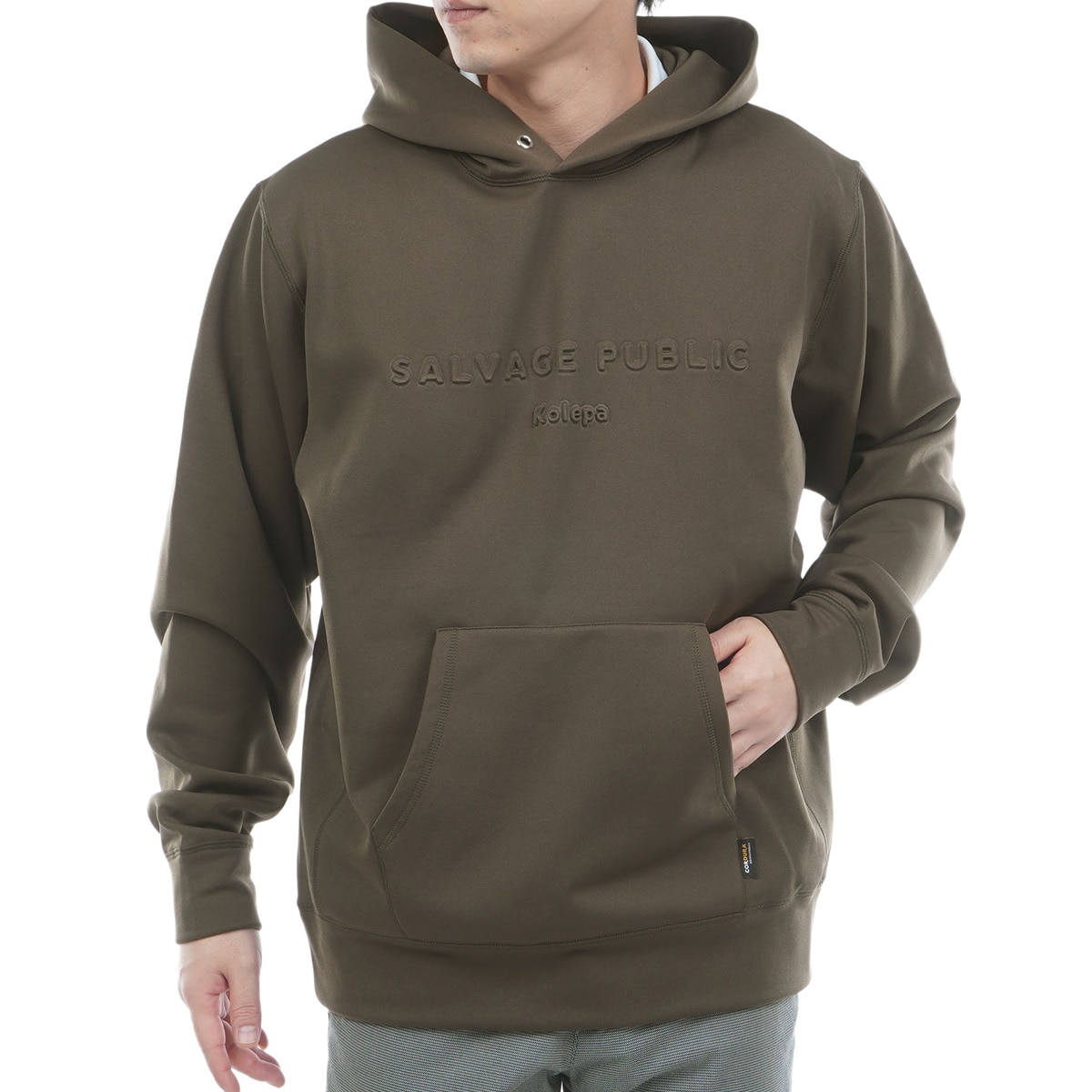 PXG ゴルフメンズ パーカー パンツ 2点セット 裏起毛 秋冬新品 ゴルフ