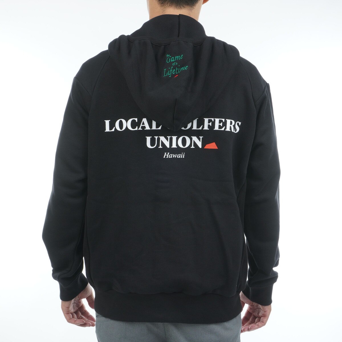 LOCAL GOLFERS UNION カラマジップフーディー(中間着(セーター