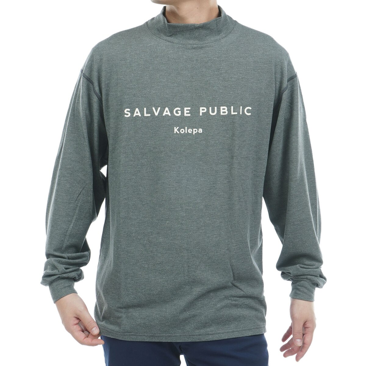 ストレッチ Kolepa Stamp ホヌモックネック長袖シャツ(長袖シャツ