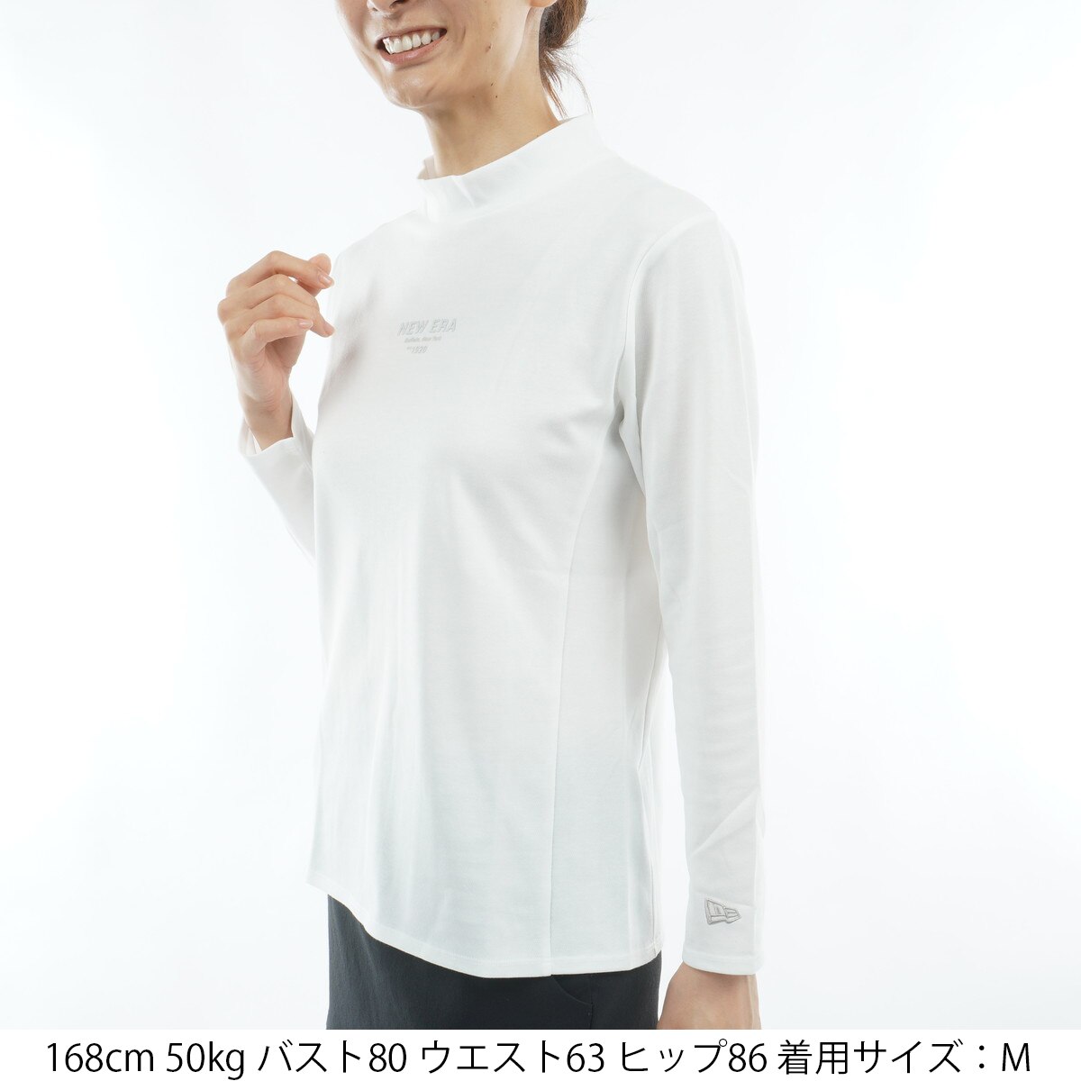 GFW ミッドネック長袖Tシャツ レディス(長袖シャツ・ポロシャツ)|NEW