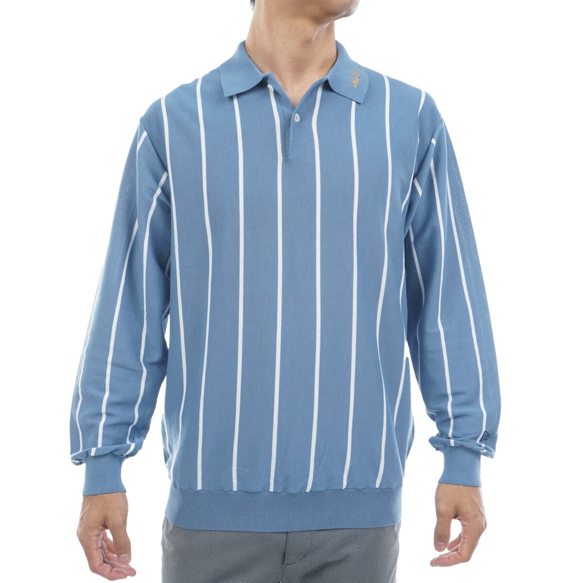 GF ニット長袖ポロシャツ(長袖シャツ・ポロシャツ)|NEW ERA GOLF