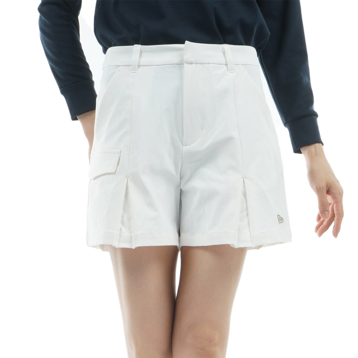 ニューエラ　NEW ERA GOLF　GFW プリーツ ショートパンツ　レディス GFW プリーツ ストレッチショートパンツ レディス(ハーフパンツ)|NEW