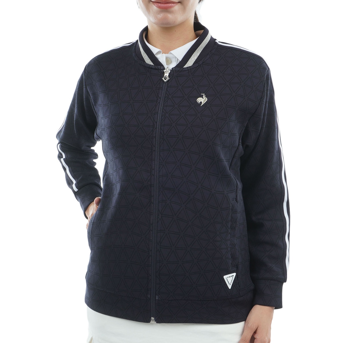 美品★ルコック★スポルティフ★ ★Lサイズ★トレーナー★ゴルフ ★パーカー★ ルコックスポルティフ(le coq sportif) スウェットパーカー