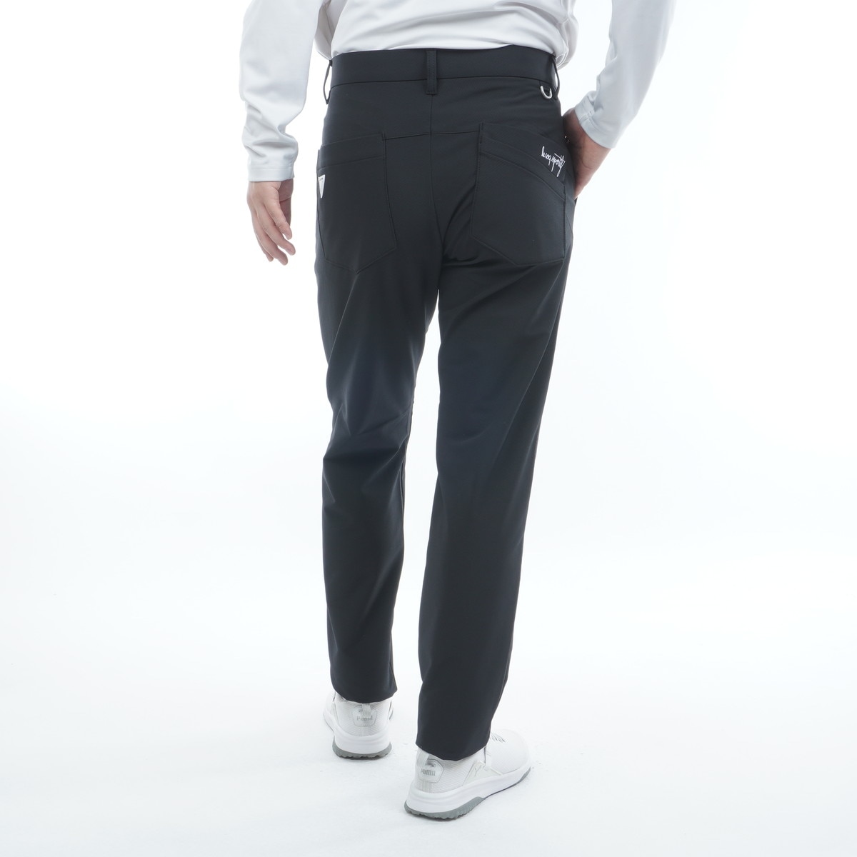 新品 ラッセルノ ゴルフ コンバット ポケット ロングパンツ ブラック M 4 ラッセルノ ゴルフ メンズ ロングパンツ 4(M相当) ブラック 黒色 新品