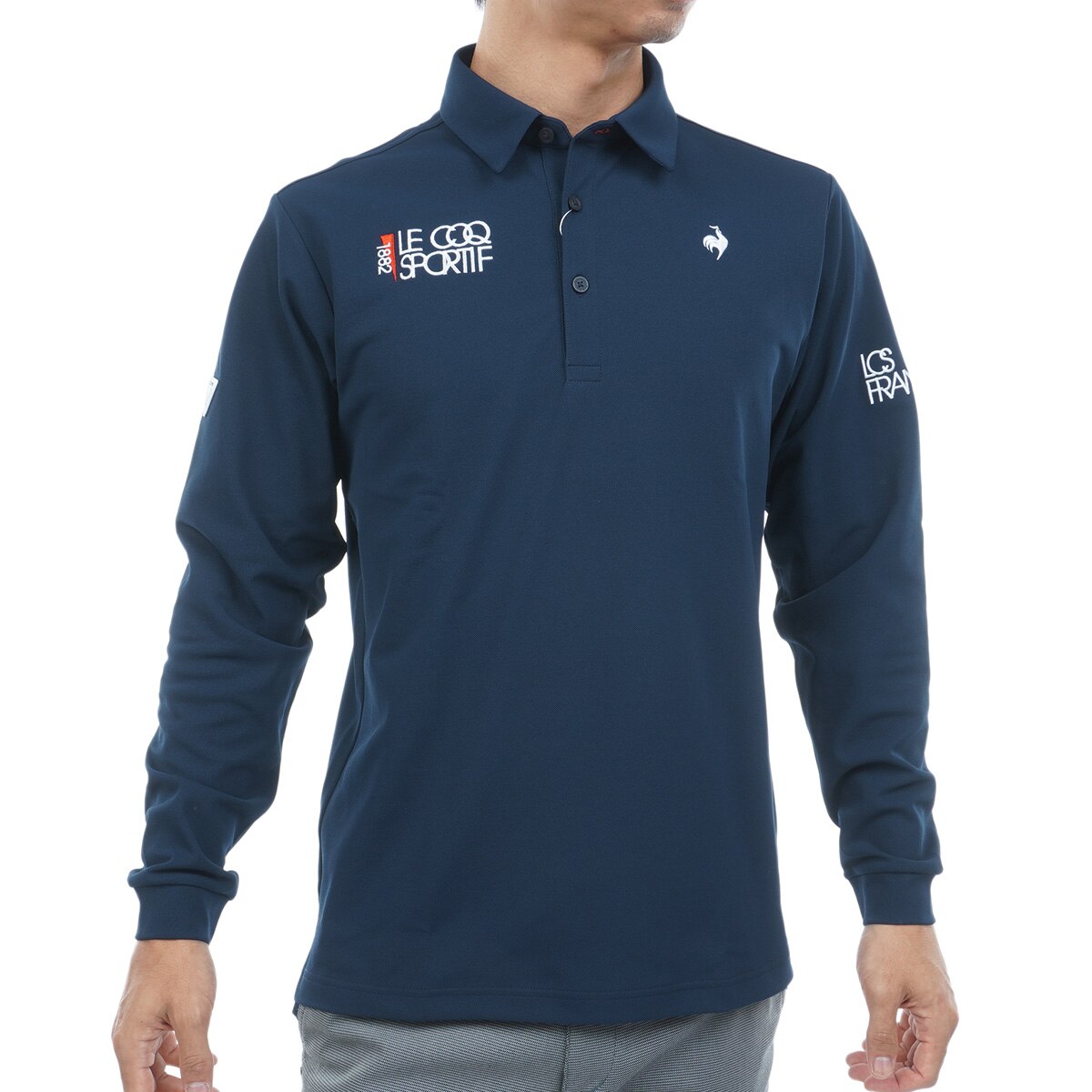 ストレッチ 長袖ポロシャツ(長袖シャツ・ポロシャツ)|Le coq sportif