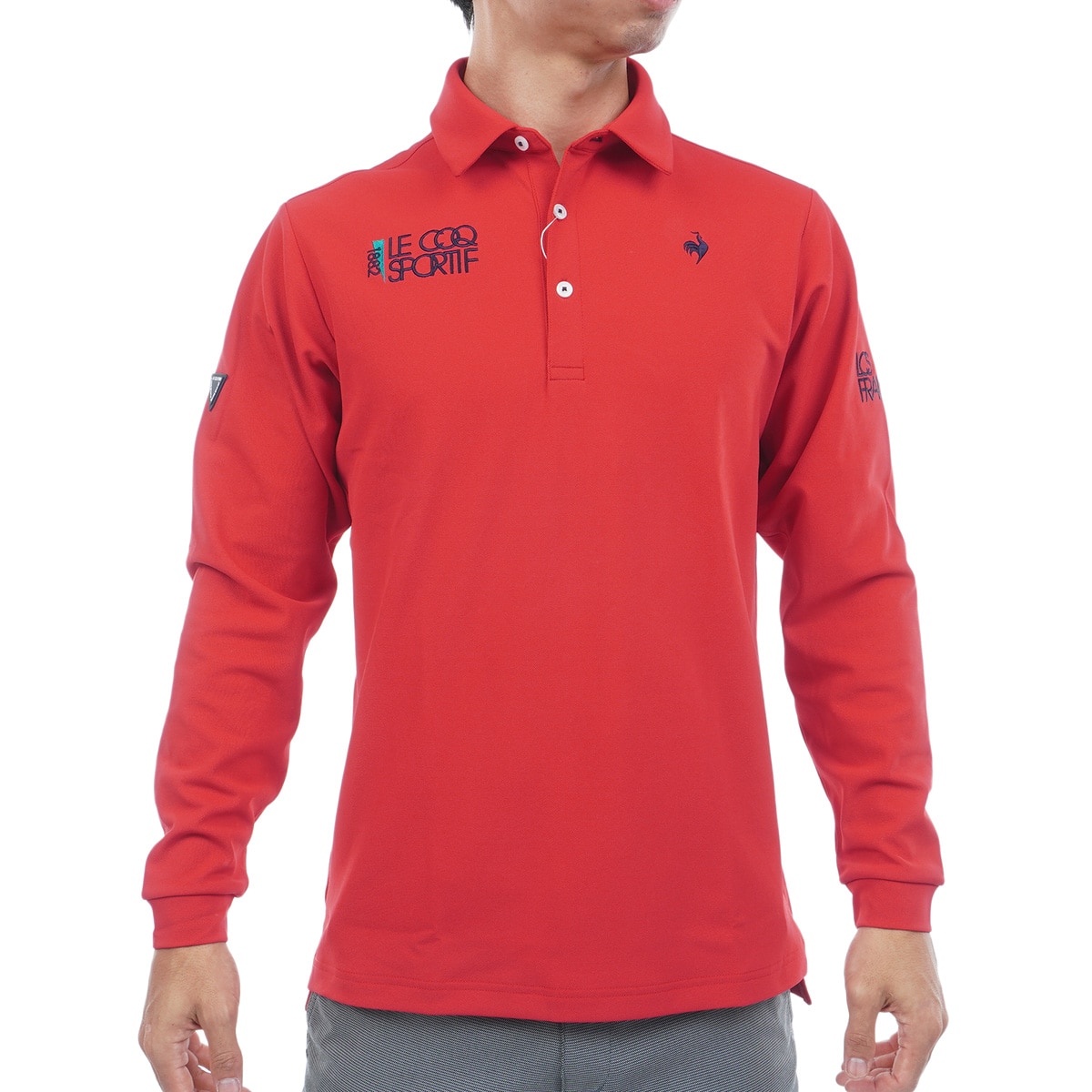ストレッチ 長袖ポロシャツ(長袖シャツ・ポロシャツ)|Le coq sportif