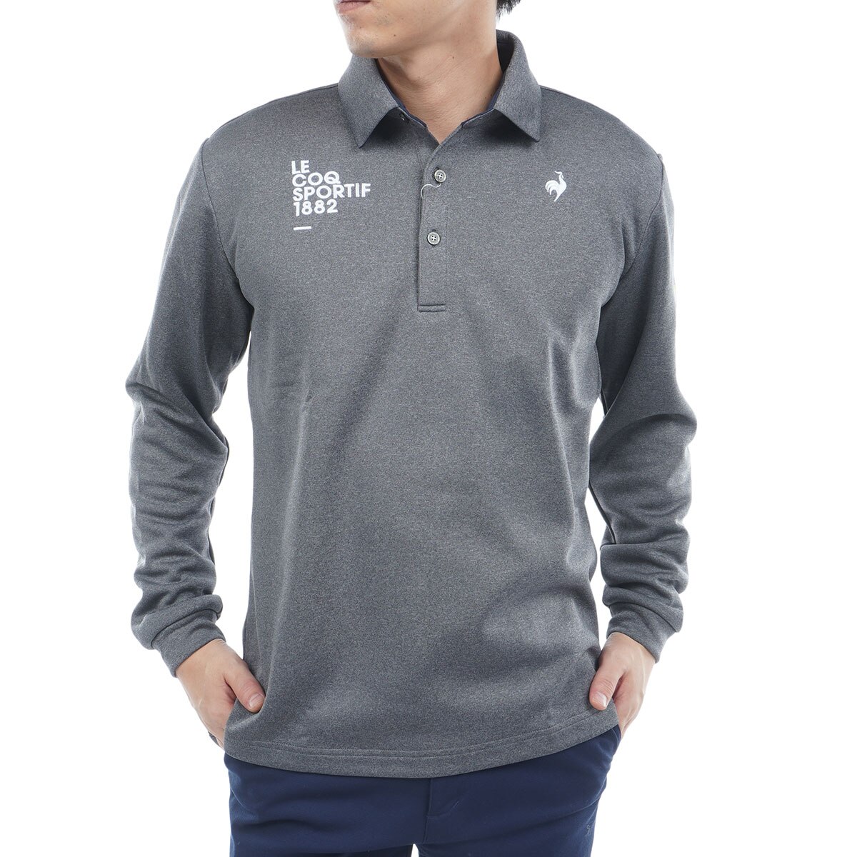 ストレッチ ヒートナビ 裏起毛 長袖ポロシャツ(長袖シャツ・ポロシャツ