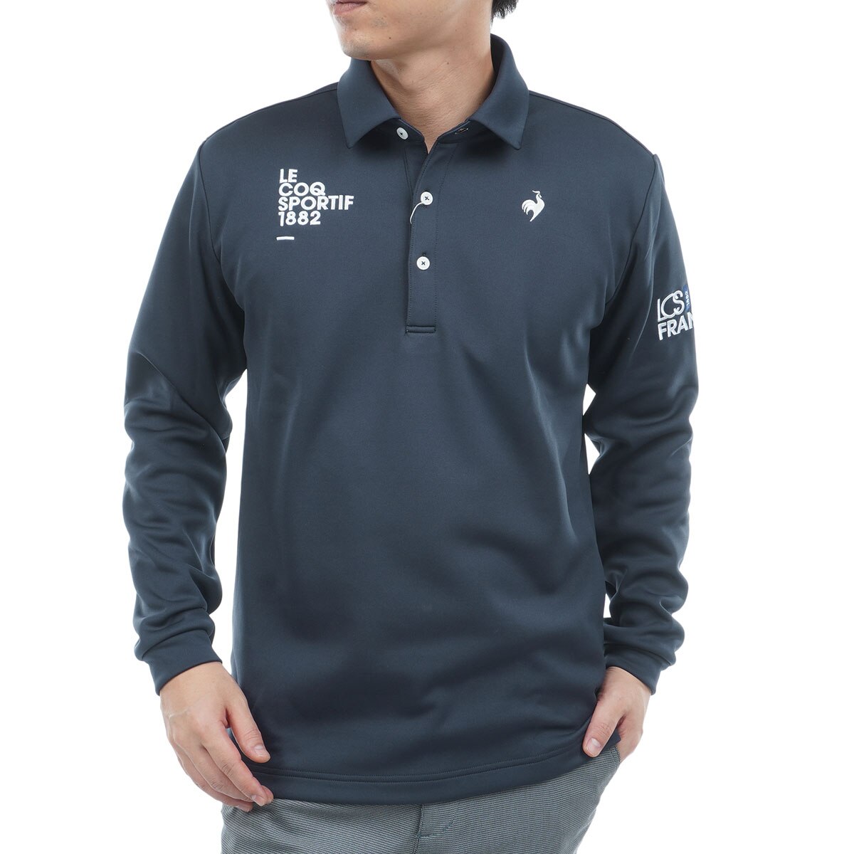 ストレッチ ヒートナビ 裏起毛 長袖ポロシャツ(長袖シャツ・ポロシャツ