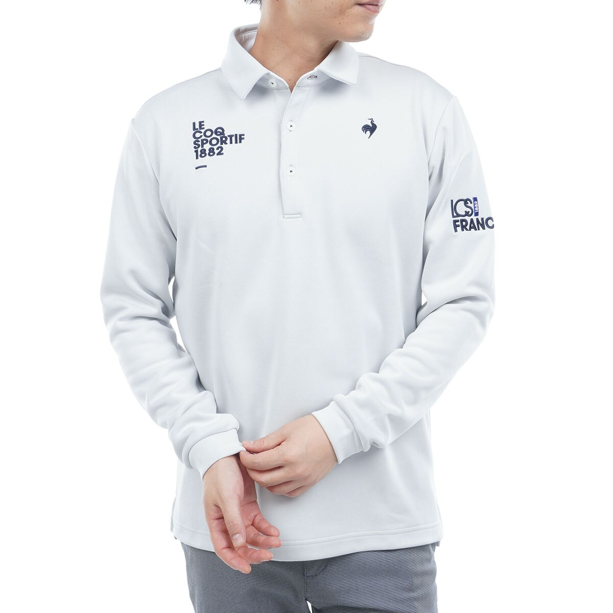 ストレッチ ヒートナビ 裏起毛 長袖ポロシャツ(長袖シャツ・ポロシャツ